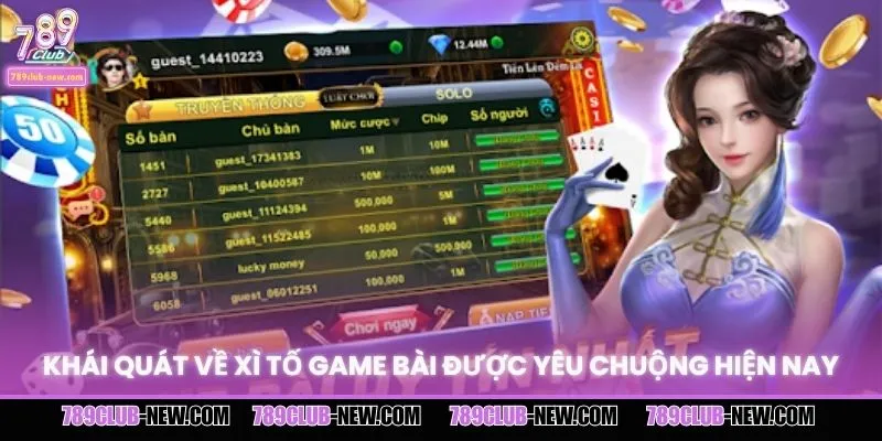 Khái quát về xì tố game bài được yêu chuộng hiện nay